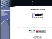 Tablet Screenshot of edv-kuehn.de